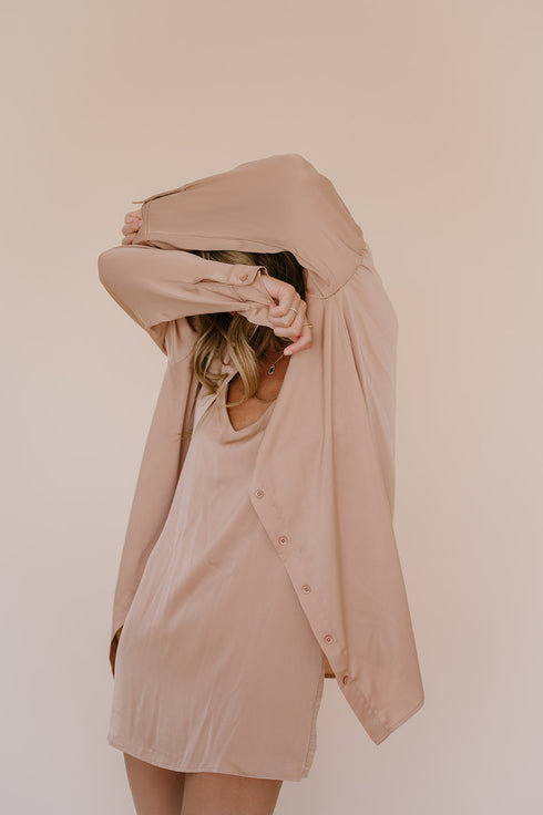 Satin Dreams Set // Champagne